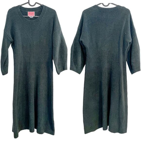 Kate Spade Crew Neck Textured Sweater Dress S - Picture 4 of 7